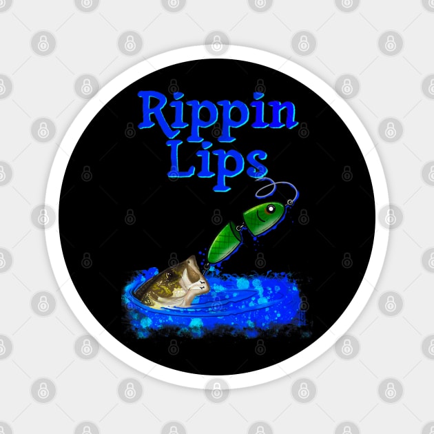 Rippin lips Magnet by Chillateez 